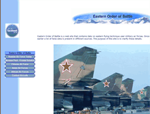 Tablet Screenshot of easternorbat.com